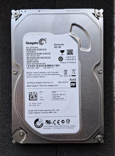 Avtoelektronika: Sərt disk (HDD) Seagate, 256 GB, İşlənmiş