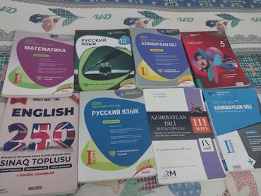 UAZ: Mövzu üzrə test və hazırlıq vəsaitləri dəsti Dəstəyə daxil olan
