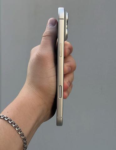 Уюлдук телефондор жана аксессуарлар: IPhone 14 Pro Max, Колдонулган, 128 ГБ, White Titanium, Коргоочу айнек, 100 % — 3