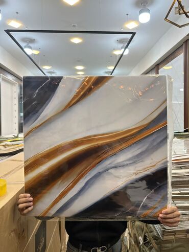 Mərmər effektli PVC panellər: Mermer effekti veren . Turkiyenindi Pvc divar kagizlarinin — 23