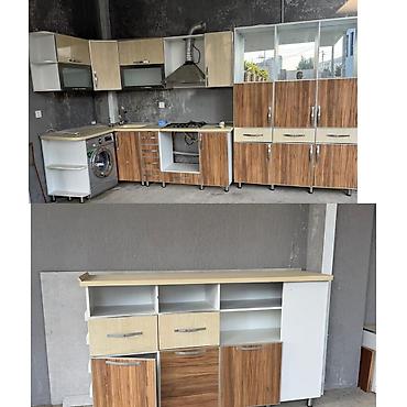 ev penceresi: Metbex mebeli .400₼ .Olcu texmini 5 m .Uzerinde qaz,moyka,aspiratr — 1