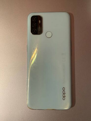 Oppo: Oppo A53, 64 GB, rəng - Göy, Barmaq izi, Face ID