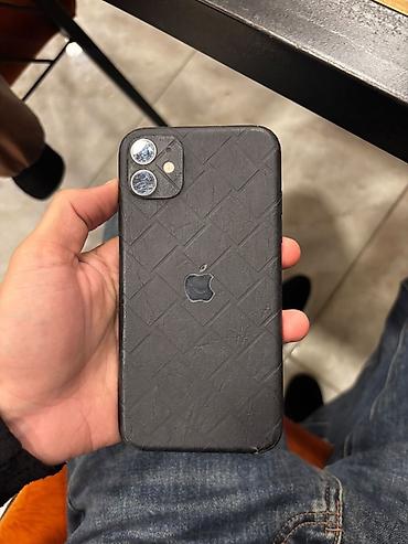 ikinci əl iphone 16 pro max: IPhone 11, Qara, Face ID — 5