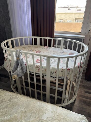 calin kere yagi qiymeti: Для девочки и мальчика, Овальная, Колыбель, С бортиками, С матрасом, С механизмом качания at lalafo.az calin kere yagi qiymeti: Для девочки и мальчика, Овальная, Колыбель, С бортиками, С матрасом, С механизмом качания