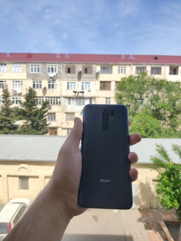 resmi 9 t: Xiaomi Redmi 9, 64 GB, rəng - Boz