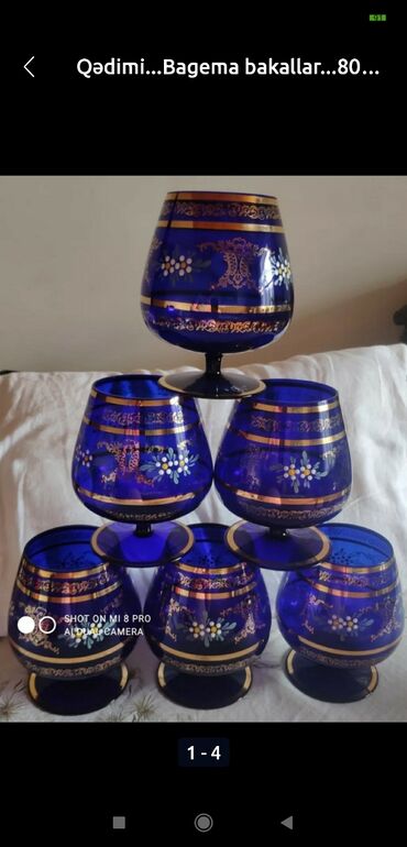 Qədəhlər: Qədəhlər, Xrustal, 6 ədədli dəst — 10