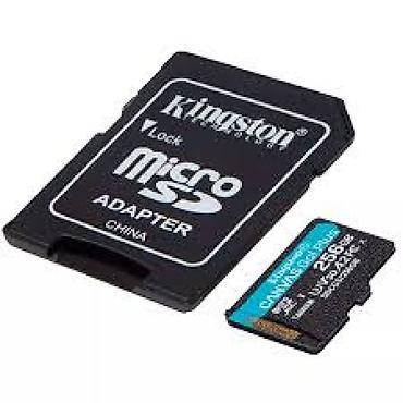 256 ssd: Kingston Canvas Go! Plus Gen4 SDCG4/256GB — 256 GB microSDXC yaddaş — 1