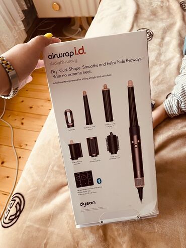 Düzləşdiricilər və ütüfenlər: İdeal vəziyyətdə,dyson airwrap i.d satılır,bənövşəyi rəng.1 dəfə