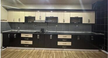 işlənmiş mətbəx mebelleri: Mətbəx mebeli 850azn. Ölçü 6m.qaz, moyka, aspirator verilir. Unvan