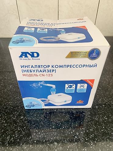 Мед. товарлар: Ингалятор компрессорный (небулайзер) AND, модель CN-123. Особенности — 1