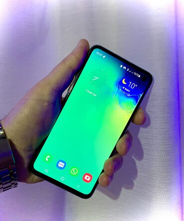 samsung s10 irsad: Samsung Galaxy S10, 128 GB, rəng - Mavi