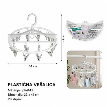 KMT Okrugli stalak za sušenje 5404617 Praktičan okrugli stalak za