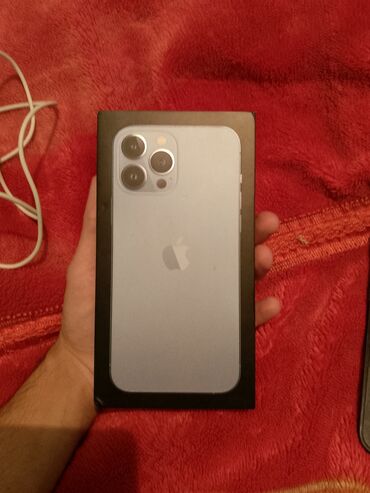 ayfon 12 pro max ikinci el: IPhone 13 Pro Max, 256 ГБ, Sierra Blue, Face ID