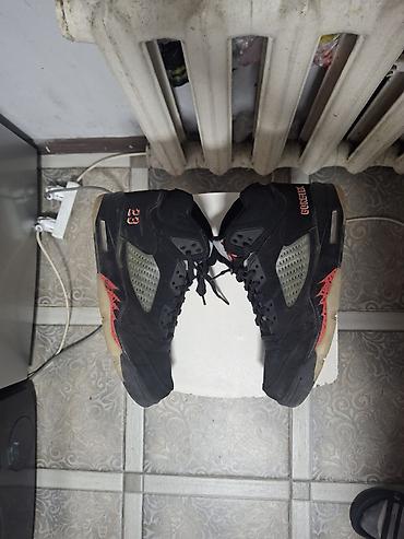 jordan 5: Кроссовки баскетбольные Air Jordan 5 (черные) - Классическая модель — 3