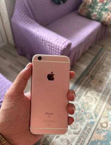 телефону айфон: IPhone 6s, 64 ГБ, Rose Gold