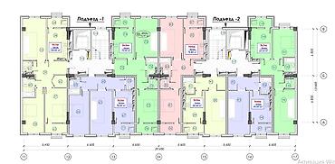 27: 2 комнаты, 67 м², Элитка, 2 этаж, ПСО (под самоотделку) — 8