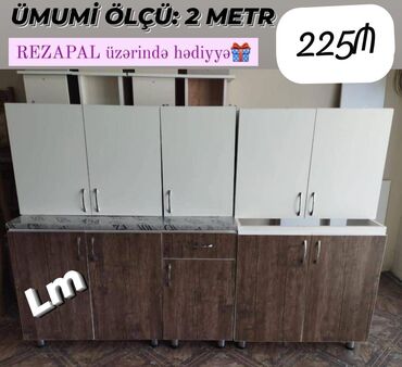 истикбал мебель в баку: *Mətbəx mebellərinin sifarişlə hazırlanması✔️* Ölçü : 2 metr üst