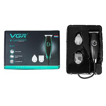 Trimmerlər və saç qırxan maşınlar: VGR 099" Təsviri: Birbaşa şəbəkə ilə kişilər üçün Trimmer dəsti 3in1 — 13