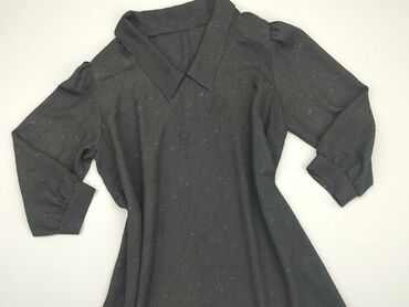czarne sukienki wieczorowe długie: Dress, 5XL (EU 50), condition - Fair