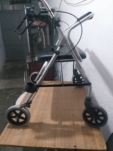 Hodalice, štake, štapovi za hodanje, kolica za hodanje: Nemacka XXXL invalidska hodalica-setalica, rolator sa 4 tocka, u — 5