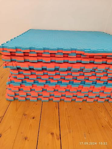 çoxlu oyun: Eva köpükdən (EVA foam) hazırlanmış ikiüzlü birləşdirilən tatami — 1