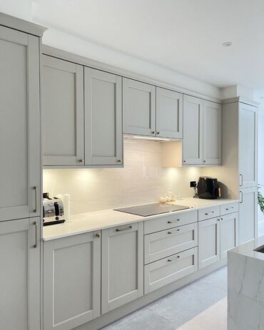 Sifarişlə mətbəx mebeli: Sifarişlə mətbəx dəsti, Özü çəkən petlələr, MDF, Kredit yoxdur — 4