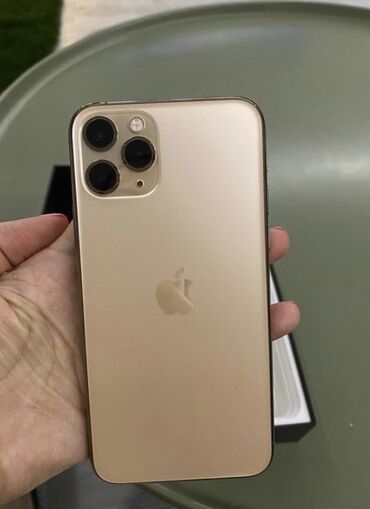 iphone 11 pro qiymeti kontakt home: IPhone 11 Pro, 256 GB, Qızılı, Zəmanət, Face ID, Sənədlərlə