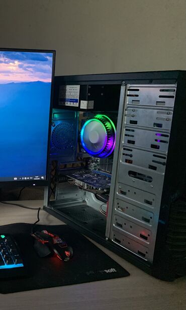 тянет: Компьютер, ядер - 6, ОЗУ 16 ГБ, Для работы, учебы, Б/у, AMD FX, AMD Radeon RX 550 / 550X / 560X, HDD + SSD