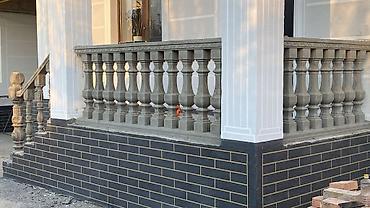 Готовые балясины: Готовая балясина, Материал: Бетон, Для террасы — 20