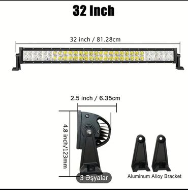 niva 4 4: Avtomobil üçün LED işıq 81sm panel kombinasiyası, 12600LM, Dağ maşını