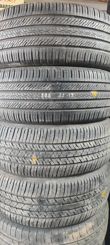 Шины: Шины 225 / 55 / R 18, Лето, Б/у, Комплект, Легковые, Япония, Bridgestone