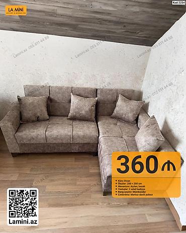 Künc divan - Ölçülər: 200 × 200 sm - Mexanizm: açılan, bazalı lalafo.az -da Künc divan - Ölçülər: 200 × 200 sm - Mexanizm: açılan, bazalı