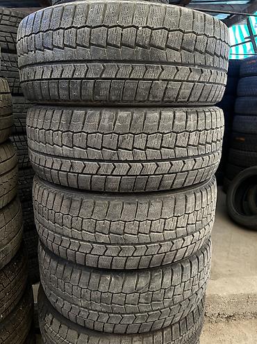 90: Шины 225 / 50 / R 18, Зима, Б/у, Комплект, Япония, Dunlop — 1