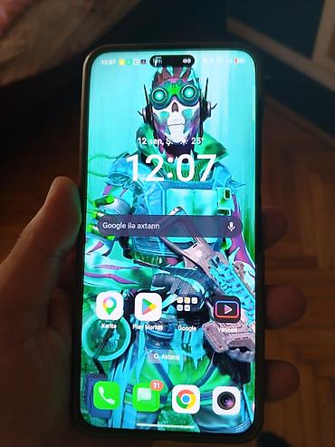 12 ram: Oppo Reno 12 Pro 5G, 512 GB, rəng - Gümüşü, Barmaq izi — 1