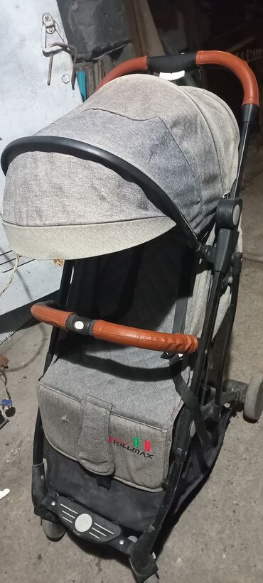 двойной коляска: Балдар арабасы, түсү - Күрөң, Колдонулган