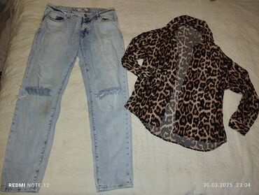 Women's Pants: Şalvar, Massimo Dutti, M, rəng - Qara — 4