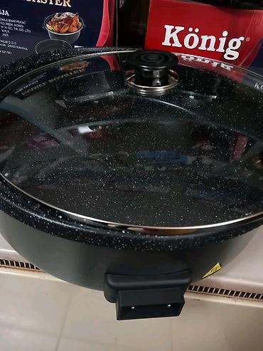 auto radio: KENO Eternity Marble Pizza Pan – električni pekac za picu Model — 4