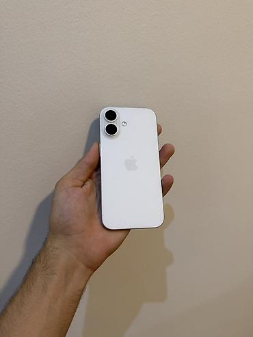 IPhone 16, 128 GB, Ağ, Face ID lalafo.az -da IPhone 16, 128 GB, Ağ, Face ID