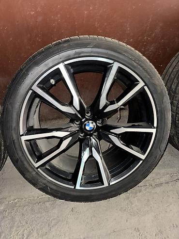 black: Литые Диски R 22 BMW, Комплект, отверстий - 5, Б/у — 9