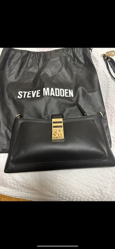 crvena mona torba: Elegant purse, Steve Madden, Material: Leather