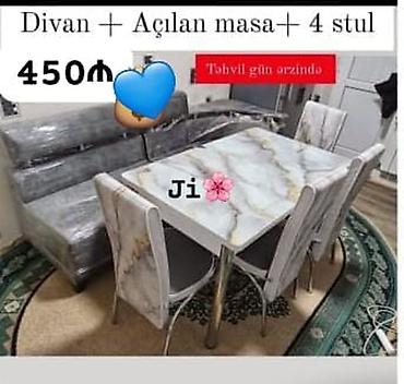 ikea stol: Divan ve masa desti — 1
