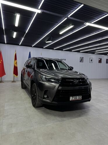 Toyota: Toyota Highlander: 2019 г., 3.5 л, Автомат, Бензин, Внедорожник