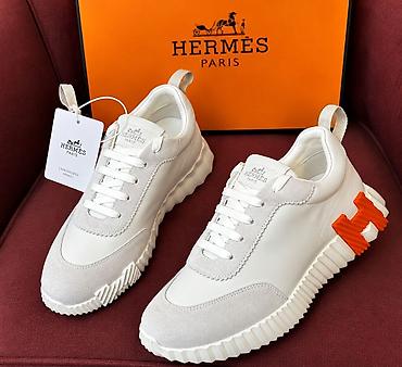 Кроссовки Hermes Paris - Модель: кроссовки Hermes с рельефной