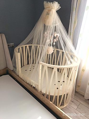yumru beşik: 2 matras .beşik bir şəkildəki formada olur . birde yumru balaca — 1
