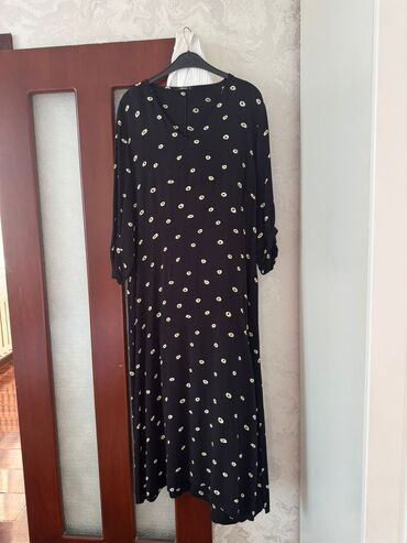 тумак норка: Повседневное платье, Осень-весна, 3XL (EU 46)