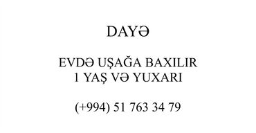 gunluk ev temizlik isi: Dayə