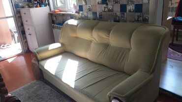 куплю кресло кровать бу: İşlənmiş, Divan, 2 kreslo, Bazalı, Açılan