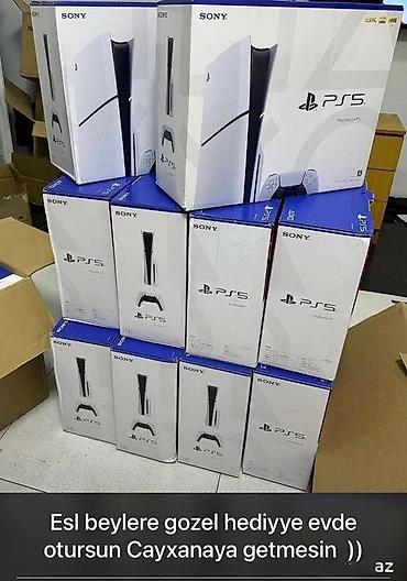 Видеоигры и приставки: Sony PlayStation 5 Slim 1TB Sony PlayStation 5 Slim 1TB Şəhər: Bakı — 2