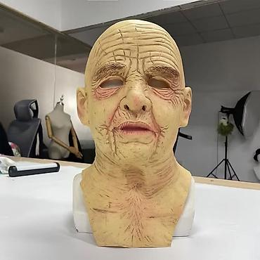 Proizvodi za Odrasle: Realistične lateks/silikonske maske za lice – lik starijeg muškarca - — 19