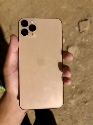 iphone 11 pro qiymeti islenmis: IPhone 11 Pro Max, 256 ГБ, Золотой, Face ID